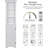 Freestanding Linen Cabinet-600428619