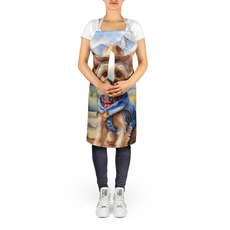 No Pattern Bib Apron
