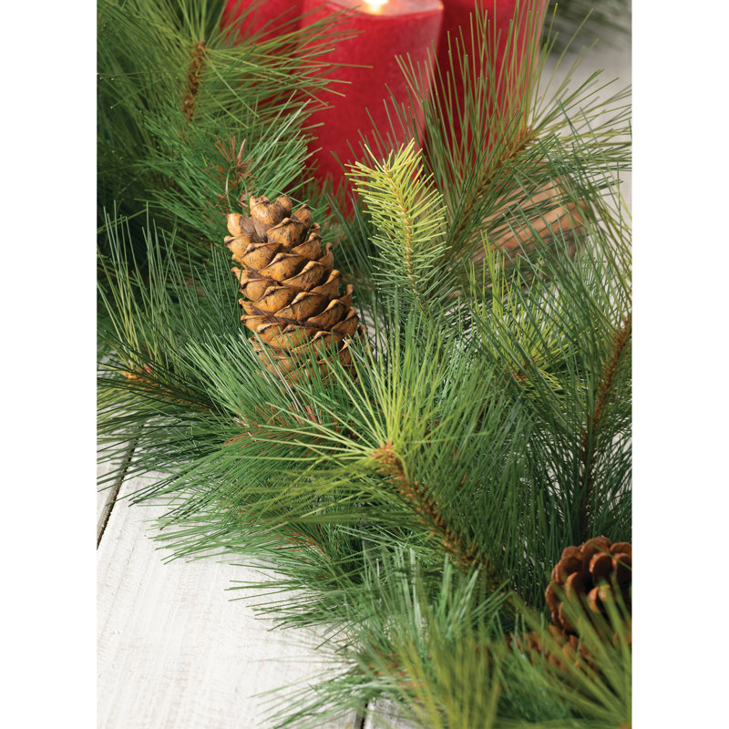 Artificial 72" Artificial Sugar Pine Garland