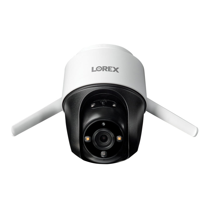 Lorex White 2K Pan-Tilt Outdoor Wi-Fi Security Camera