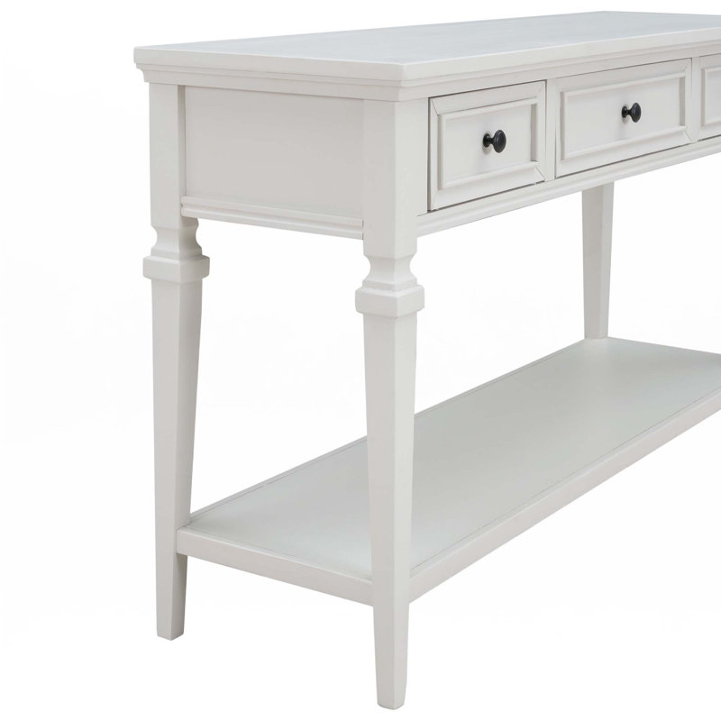 Console classique de style rétro, Blanc