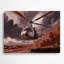 Art mural héliporté Space Mars