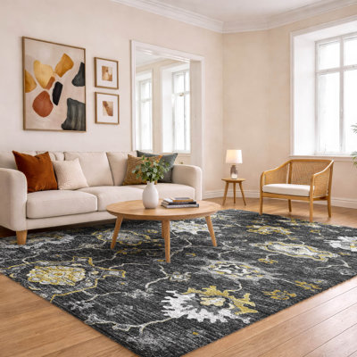 Tapis à poil long de qualité supérieure lavable à la machine ADS96
