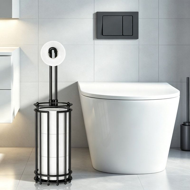 Free Standing Toilet Paper Holder