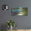 Wekiva Sand Lake »par St. Hilaire Elizabeth, art mural en métal-540328787