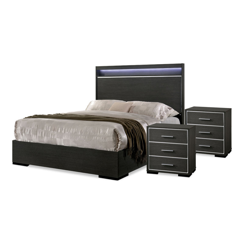 Cayer 3-Piece Bedroom Set