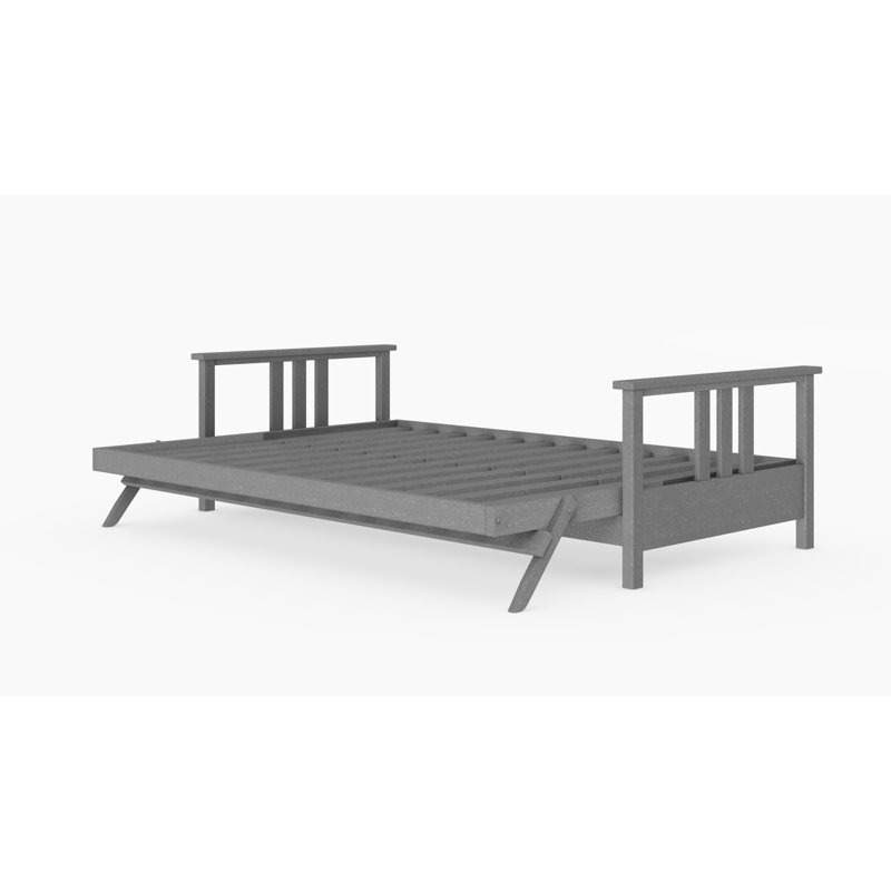 Base de futon Denali, H 37 po x l 85,25 po x P 42 po, Noyer noir