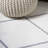 Bertrice Minimalist Diamond Trellis White/Gray Rug-1569631305