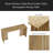 Rustic Kitchen Table,Wood Coffee Table,Rectangular Dining Table-22705313