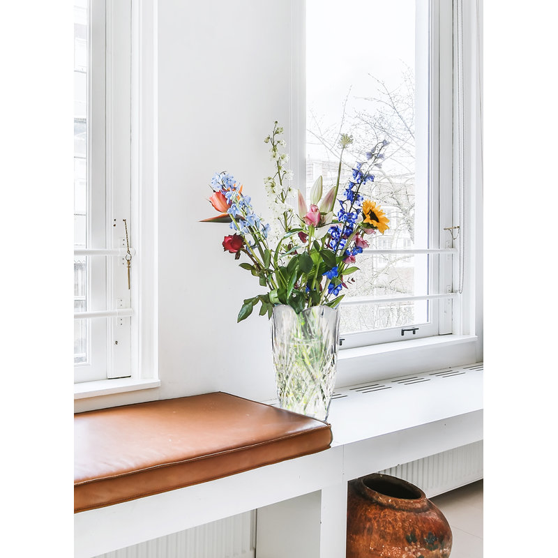 Vase de table en verre