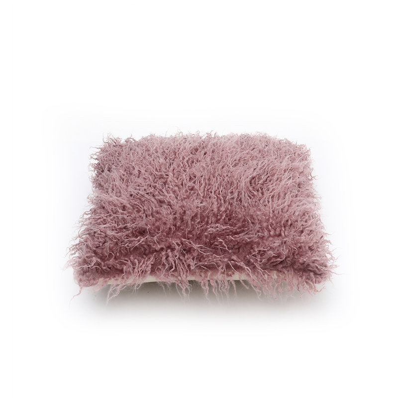 Arwood Square Throw Pillow Cover, Purple