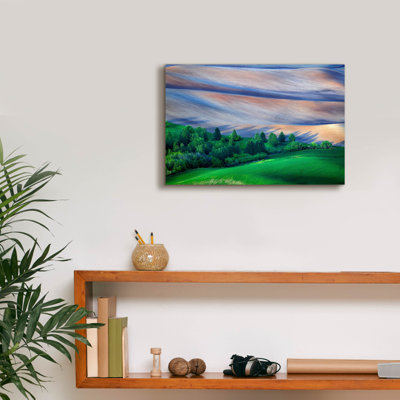 'Palouse Shadows' by Rick Berk Canvas Wall Art