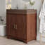 Meuble-lavabo moderne avec comptoir en pierre frittée-1732296468