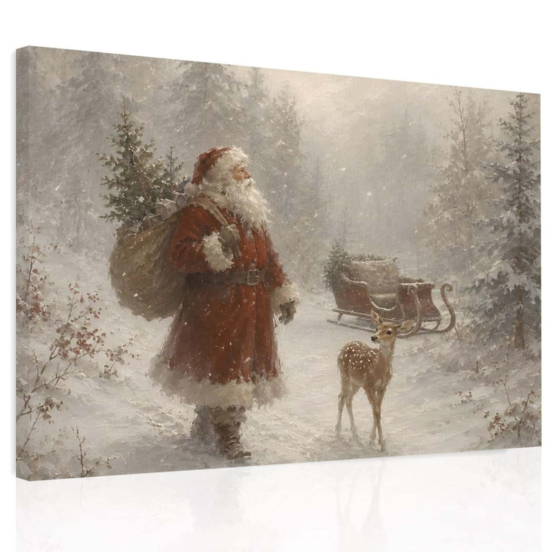 1 Piece Wrapped Canvas Wall Art