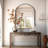 Dochas Aluminum Arch Mirror-35341605-3135999