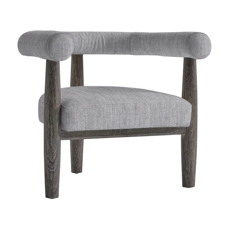 Marin Patio Chair with Cushions, Canvas Granite Sunbrella® Canvas