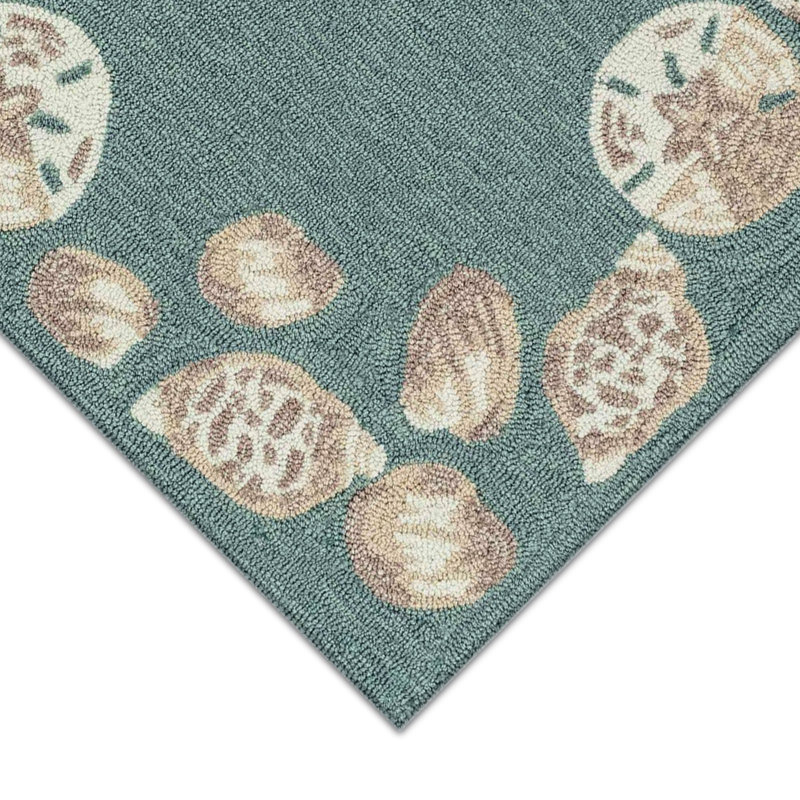 Glidden Performance Hand Tufted Indoor / Outdoor Rug, Runner 2' x 8'