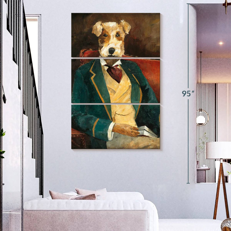 Brampt Edgar Allen Paw, 57" H x 36" W