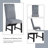 7Pcs Dining Room Set