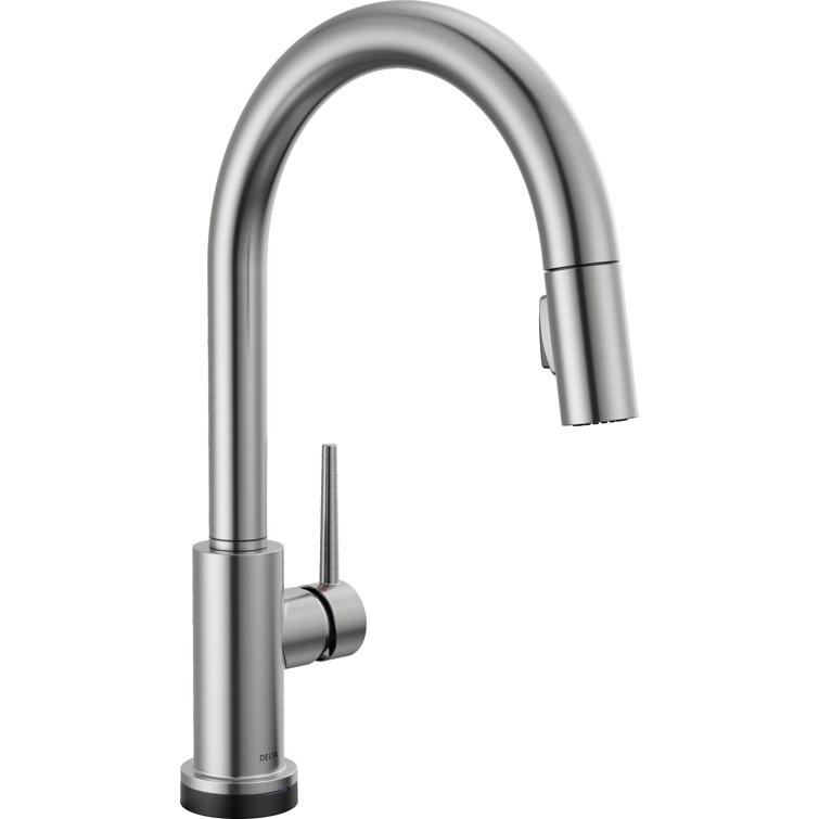 Trinsic Pull Down Sprayer Touch Kitchen Sink Faucet, Touch Control Kitchen Faucet
