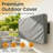 Universal Weatherproof TV Cover – All-Season Protection for Flat Panel TVs, Water-Resistant, Breathable Material with Remote Pocket-24757616-24741448