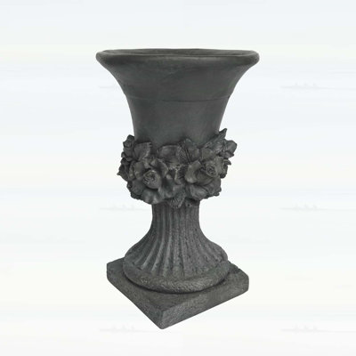 MGO Garden Urn Planter, Durable and Versatile for Indoor and Outdoor Use, Elevates Your Plants and Garden Decor