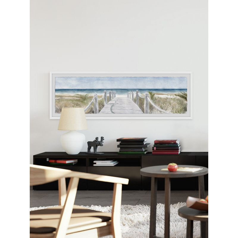 " Path To The Sea ", 15" H x 45" W x 1.5" D