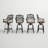 Lebanon Metal Outdoor 29'' Bar Stool with Cushion