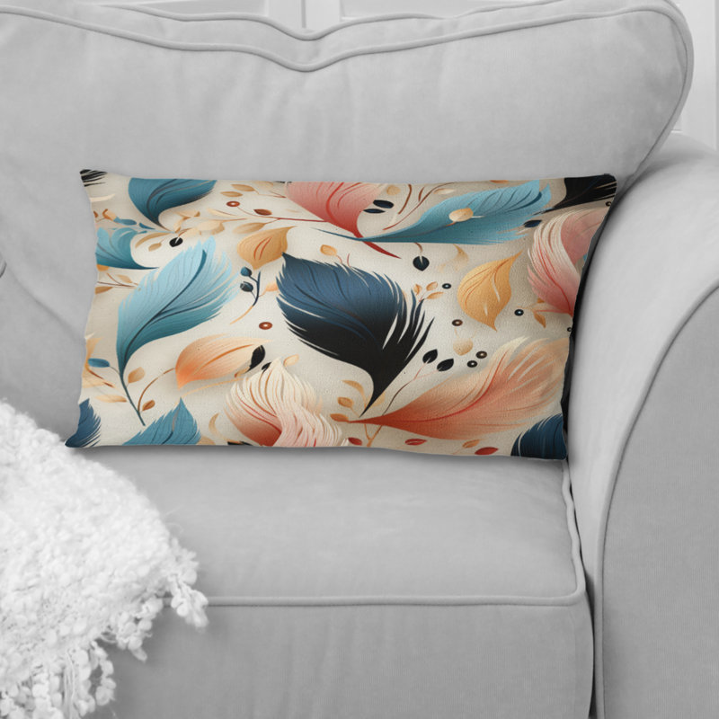Abstract Throw Pillow
