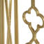 Quatrefoil 60" Console Table