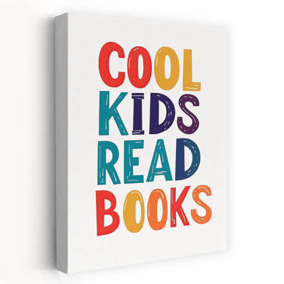 Cool Kids, lecture de livres, art moderne coloré audacieux