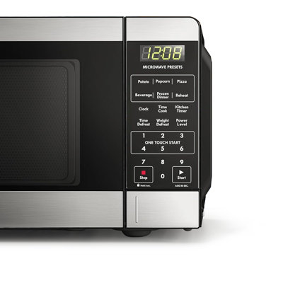 Kenmore 0.9 Cu Ft Countertop Microwave Oven in Stainless Steel
