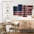 Borges US Flag On Wooden Slats-108866401