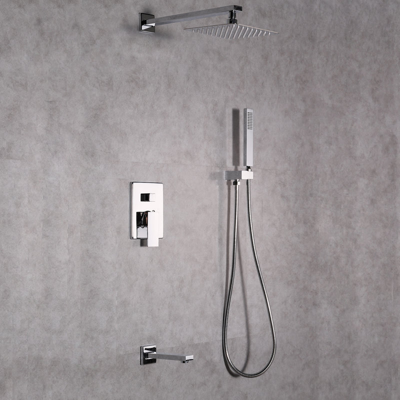 with Rough in-Valve, Chrome