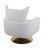 360-Degree Swivel Accent Chair with a Pillow-2016604943
