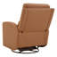 Fauteuil inclinable électrique berçant moderne en cuir pivotant avec port USB
