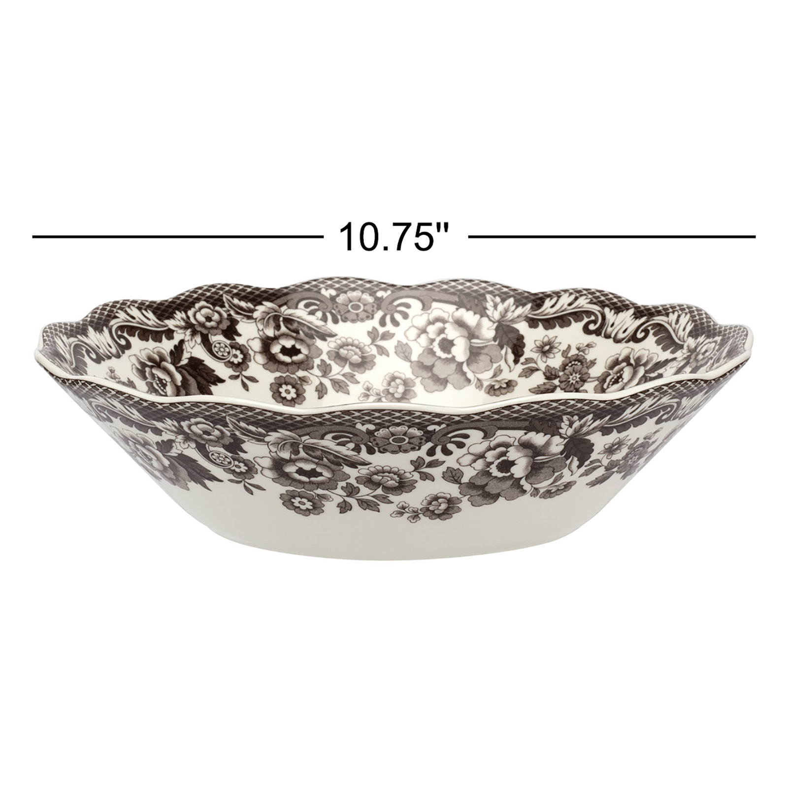Woodland Turkey Porcelain Serving Bowl