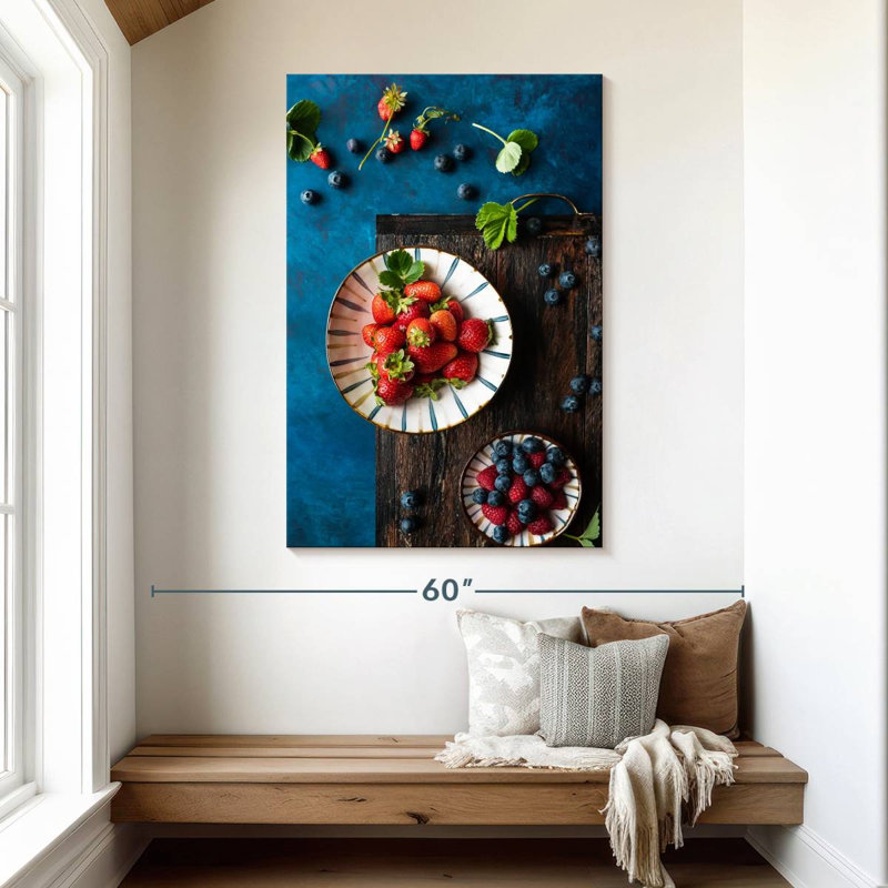 Yarlin Mixed Berries, 48" H x 32" W