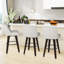 Tabourets de bar et de comptoir Loriell avec structure en bois massif-1010717034-1010717046-1010717036