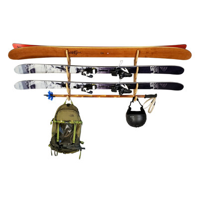 Hallsteiner Adjustable Multi-Use Ski/Snowboard Rack