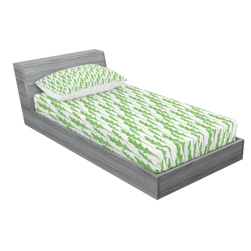Microfiber Floral Sheet Set, Twin XL Sheet Set