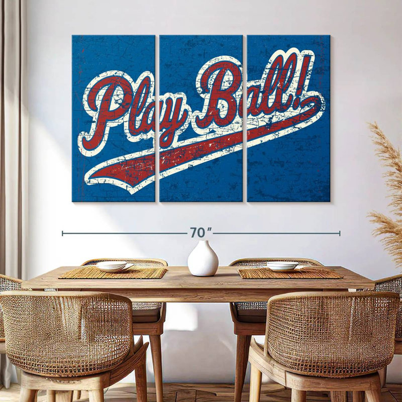 Plaque murale Kema Play Ball, H 42 po x l 65 po