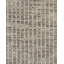 Organic Striped Area Rug in White/Gray-948504411
