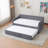 Twin Upholstered Daybed Frame with Trundle-2012325978