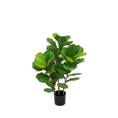 Faux Fiddle Leaf Fig Tree in Pot Liner