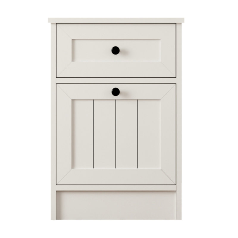 Applin 45cm W Manufactured Wood Bedside Table