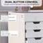 Large 59" Makeup Vanity Desk, RGB Light Strip Glass Top Dressing Table with 13 Drawers, USB‑C Port, Easy 3‑Piece Assembly-101542749