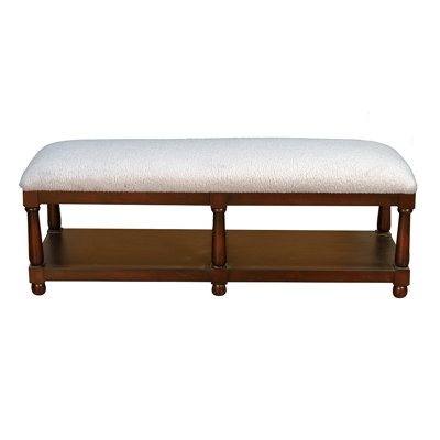 Polyester Upholstered Storage Bench