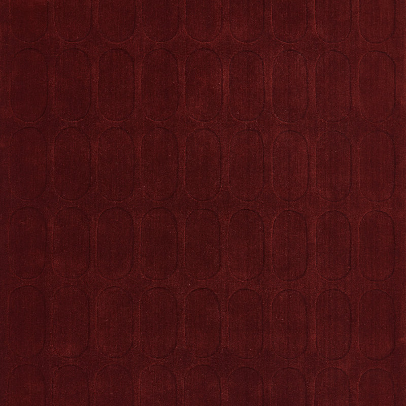 Tapis géométrique en laine tissé à la main Mazzi, Rectangle 9' x 12'