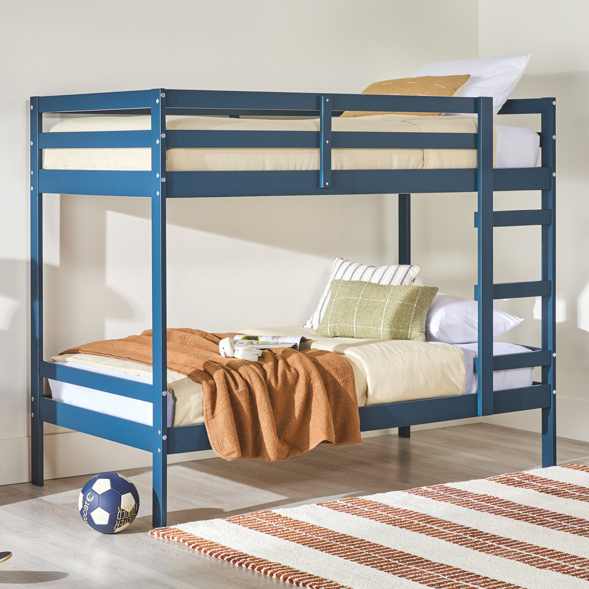 Viv + Rae Lapp Kids Twin over Twin Solid Wood Bunk Bed & Reviews | Wayfair